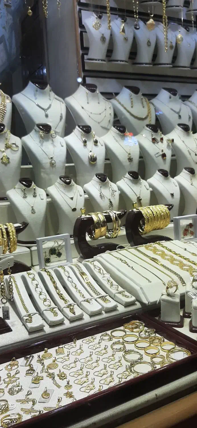 انواع طلای نو و کارکرده|جواهرات|فولادشهر, A4|دیوار