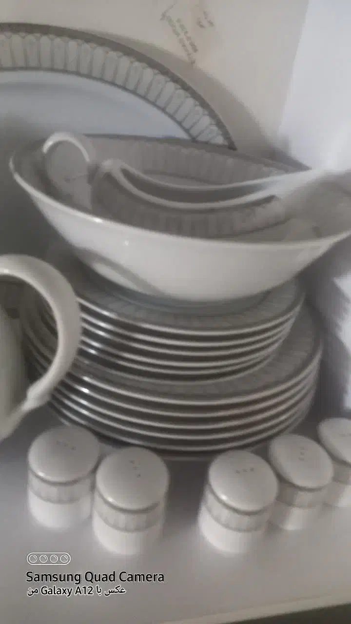 سرویس6نفره چینی مقصود نو|ظروف سرو و پذیرایی|مشهد, زمرد|دیوار