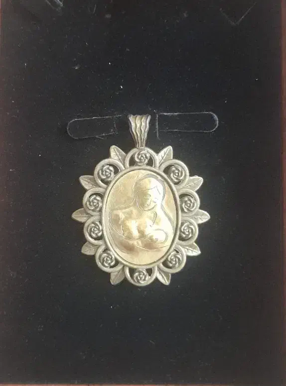 توگردنی برنجی طرح مادر|زیورآلات و اکسسوری|معصومیه, |دیوار