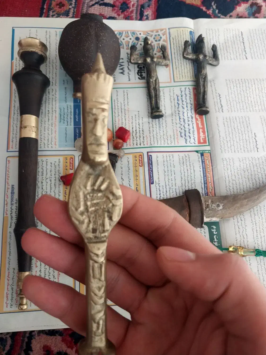 تعدادی وسایل عتیقه قدیمی|کلکسیون اشیاء عتیقه|اردبیل, |دیوار