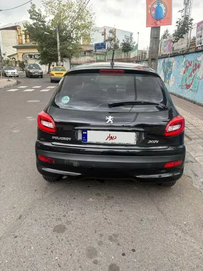 ۲۰۷بدون رنگ پانورما رینگ دار|خودرو سواری و وانت|رشت, منظریه|دیوار