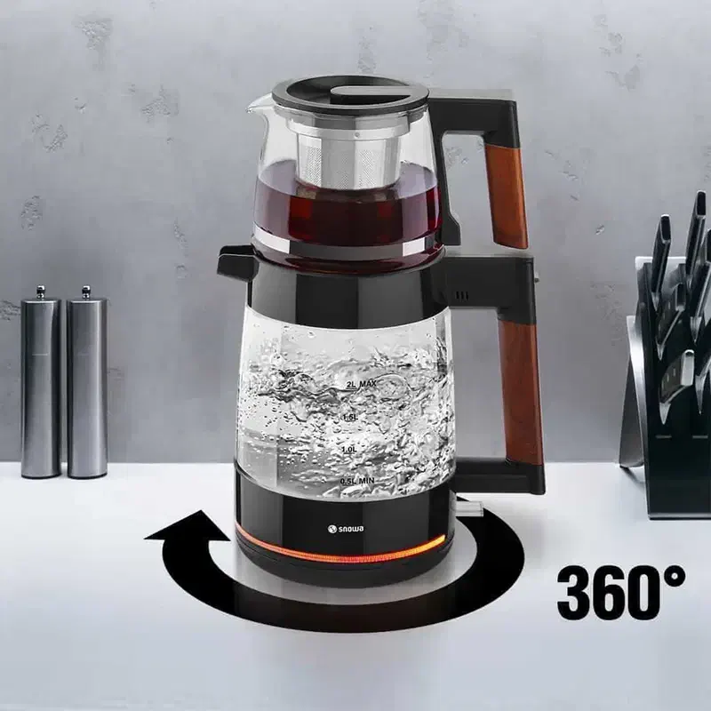 چایساز اسنوا آکبند با گارانتی|سماور، چای‌ساز، قهوه‌ساز|کرمانشاه, |دیوار