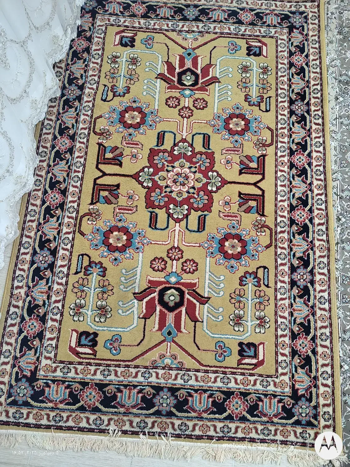 فرش سه متری|فرش|کرمانشاه, |دیوار