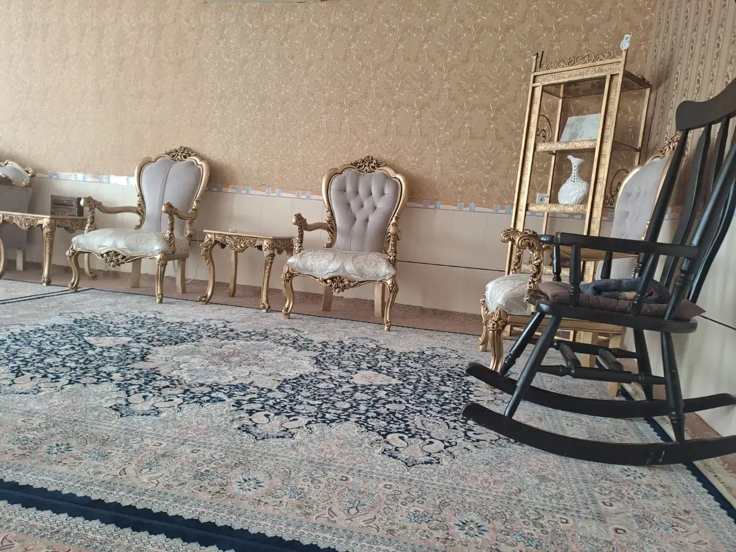 فرش ۹ متری ۱۲۰۰ شانه تراکم ۳۶۰۰|فرش|ایلام, |دیوار