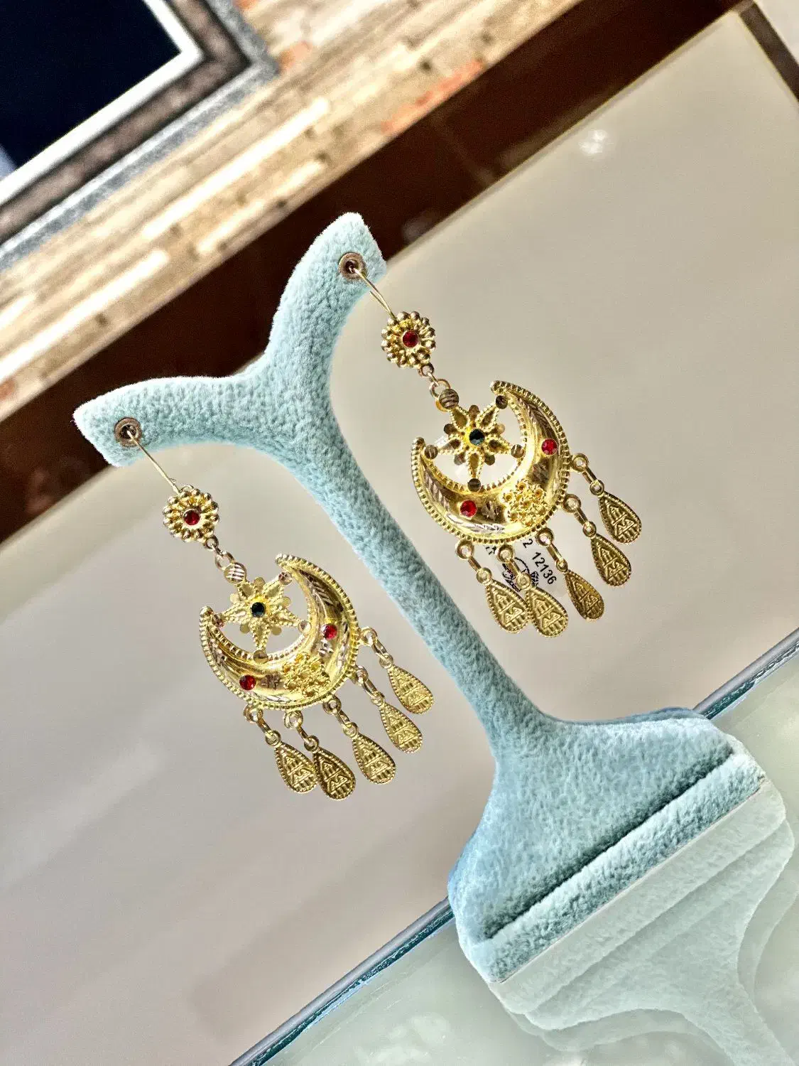 گوشواره ماه و ستاره|جواهرات|بندرعباس, |دیوار