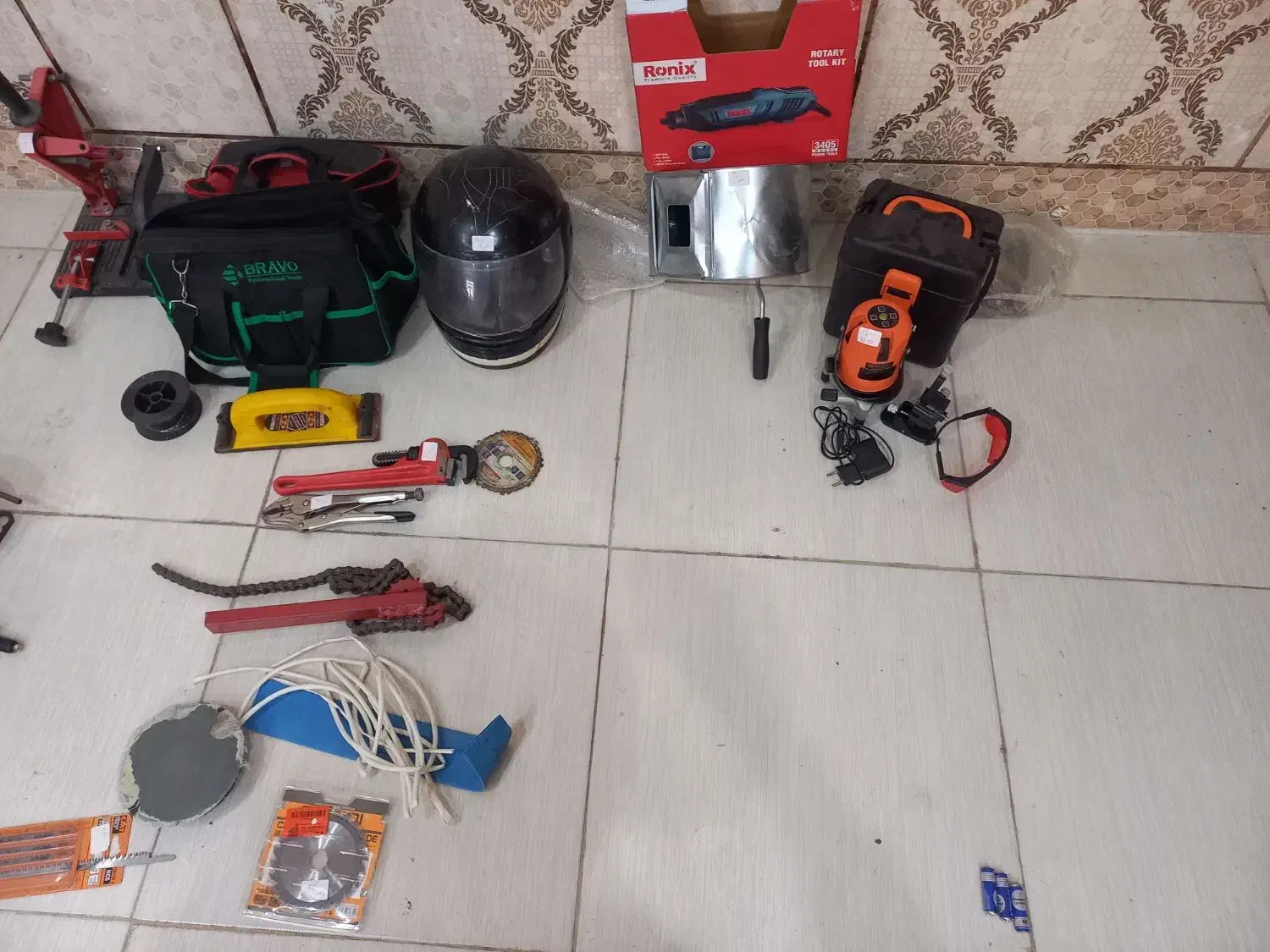 پکیج کامل ابزار تعمیرات تاسیسات|ابزارآلات|میناب, |دیوار
