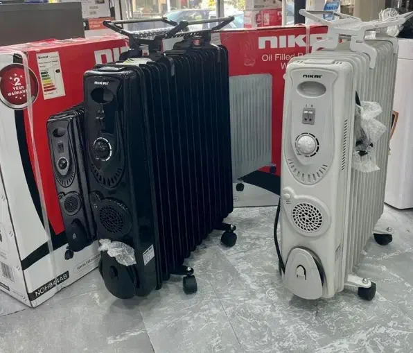 انواع فن هیتر و شوفاژ برقی و بخاری برقی دیواری|بخاری، هیتر، شومینه|شیراز, شهرک فرهنگیان|دیوار