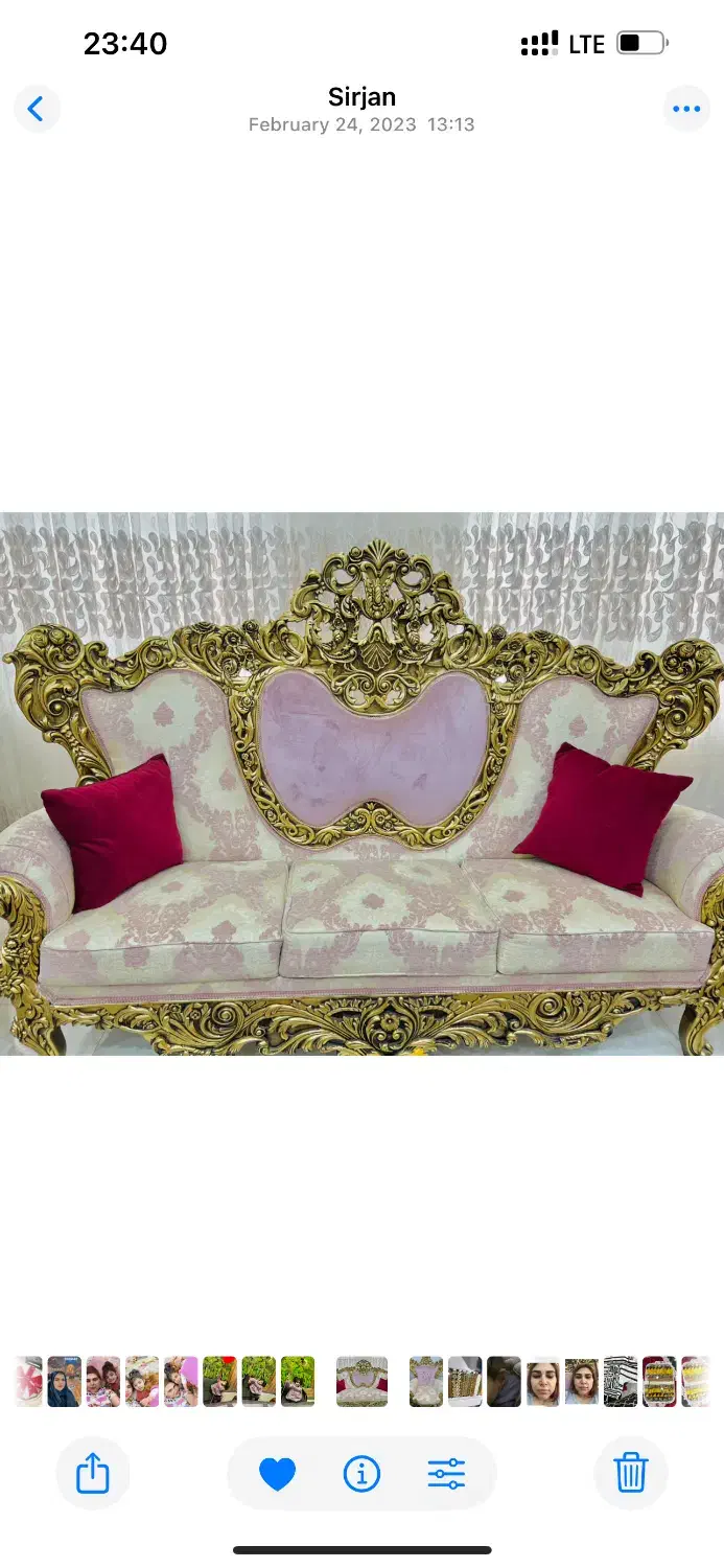 مبلمان ۹ نفره و نهار خوری ۶ نفره|مبلمان خانگی و میز عسلی|سیرجان, |دیوار