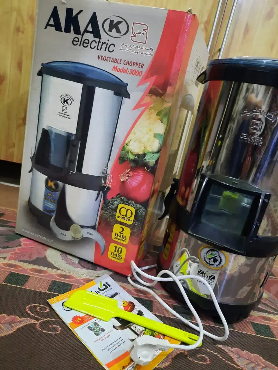 سبزی خردکن آکا|سایر لوازم برقی|برازجان, |دیوار