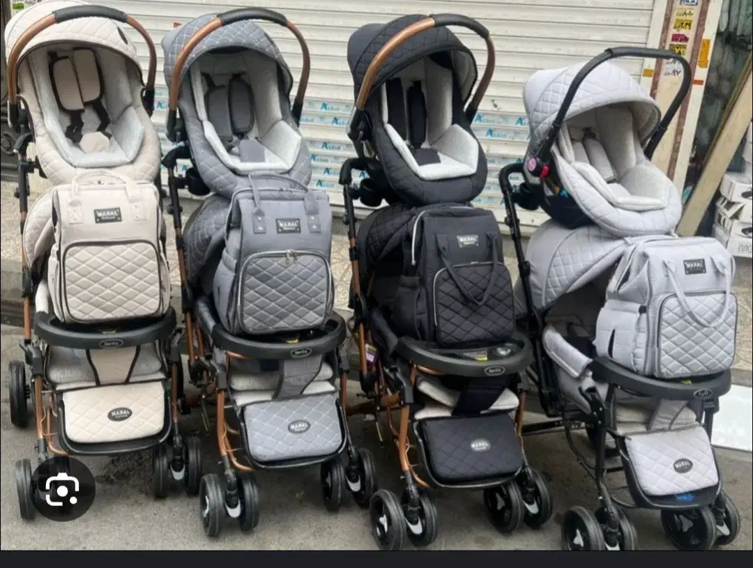 ست کاسکه، کریر، ساک حمل نوزاد|کالسکه و لوازم جانبی|رشت, امین الضرب|دیوار