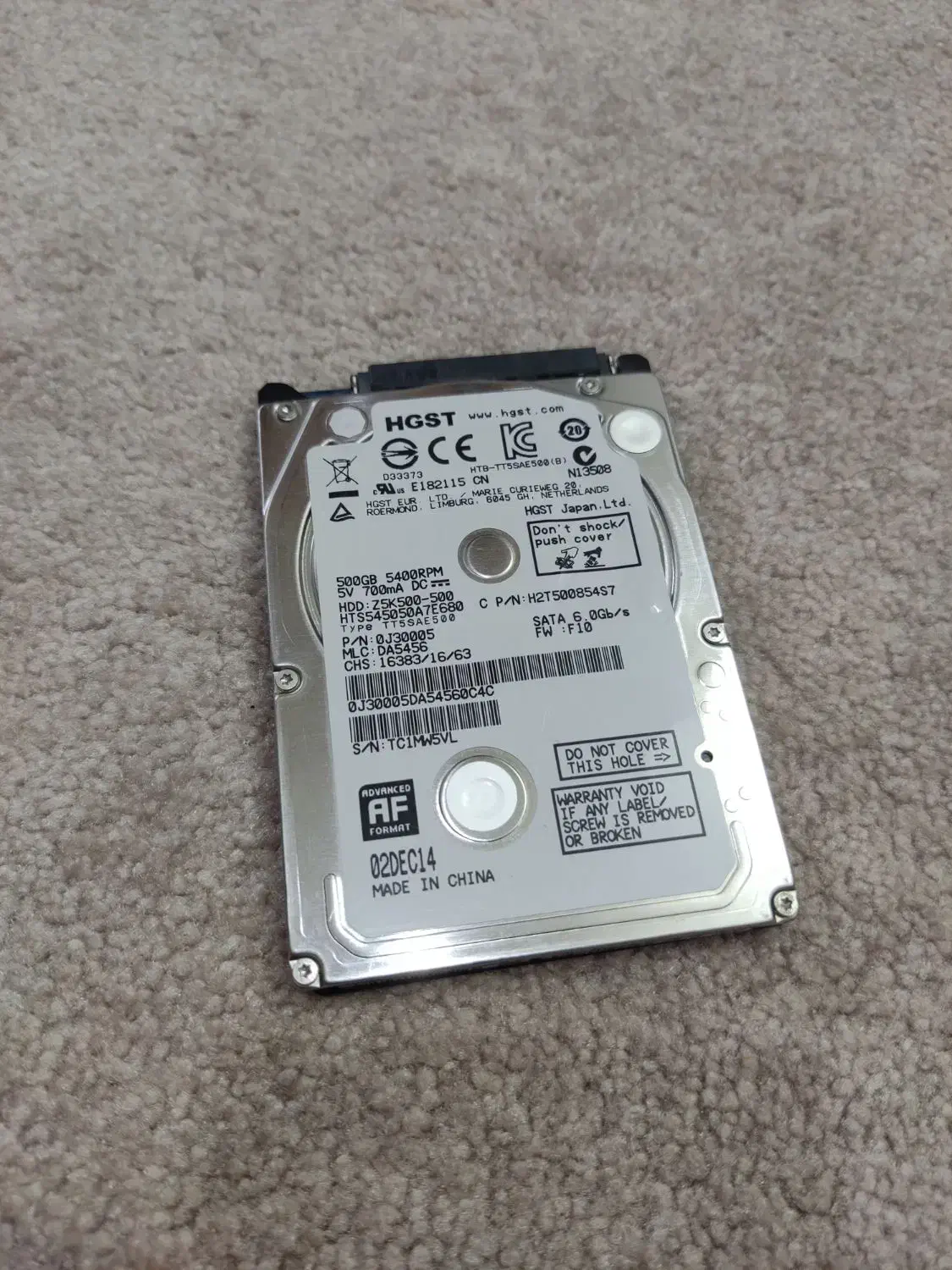 هارد ۵۰۰|قطعات و لوازم جانبی رایانه|شوشتر, |دیوار