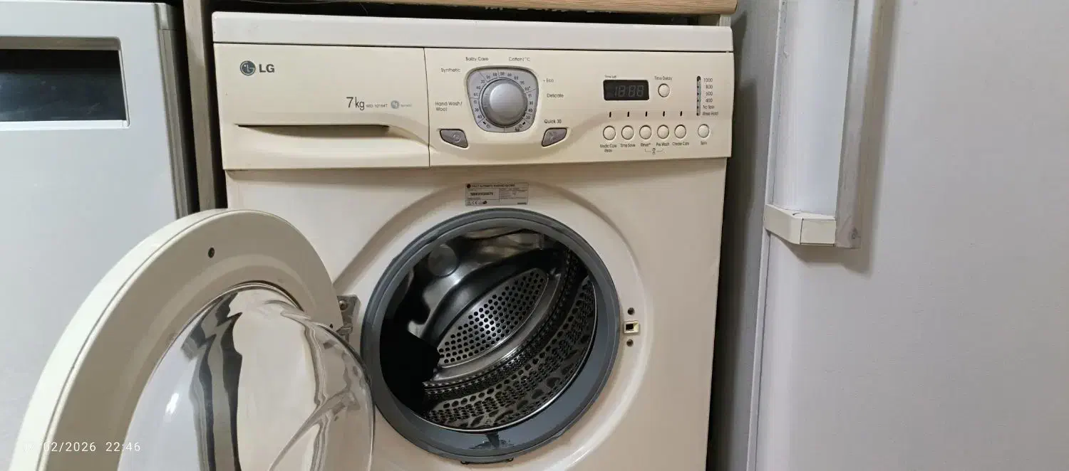 ماشین لباسشوییLG|ماشین لباسشویی و خشک‌کن لباس|رشت, شهرک صبا|دیوار