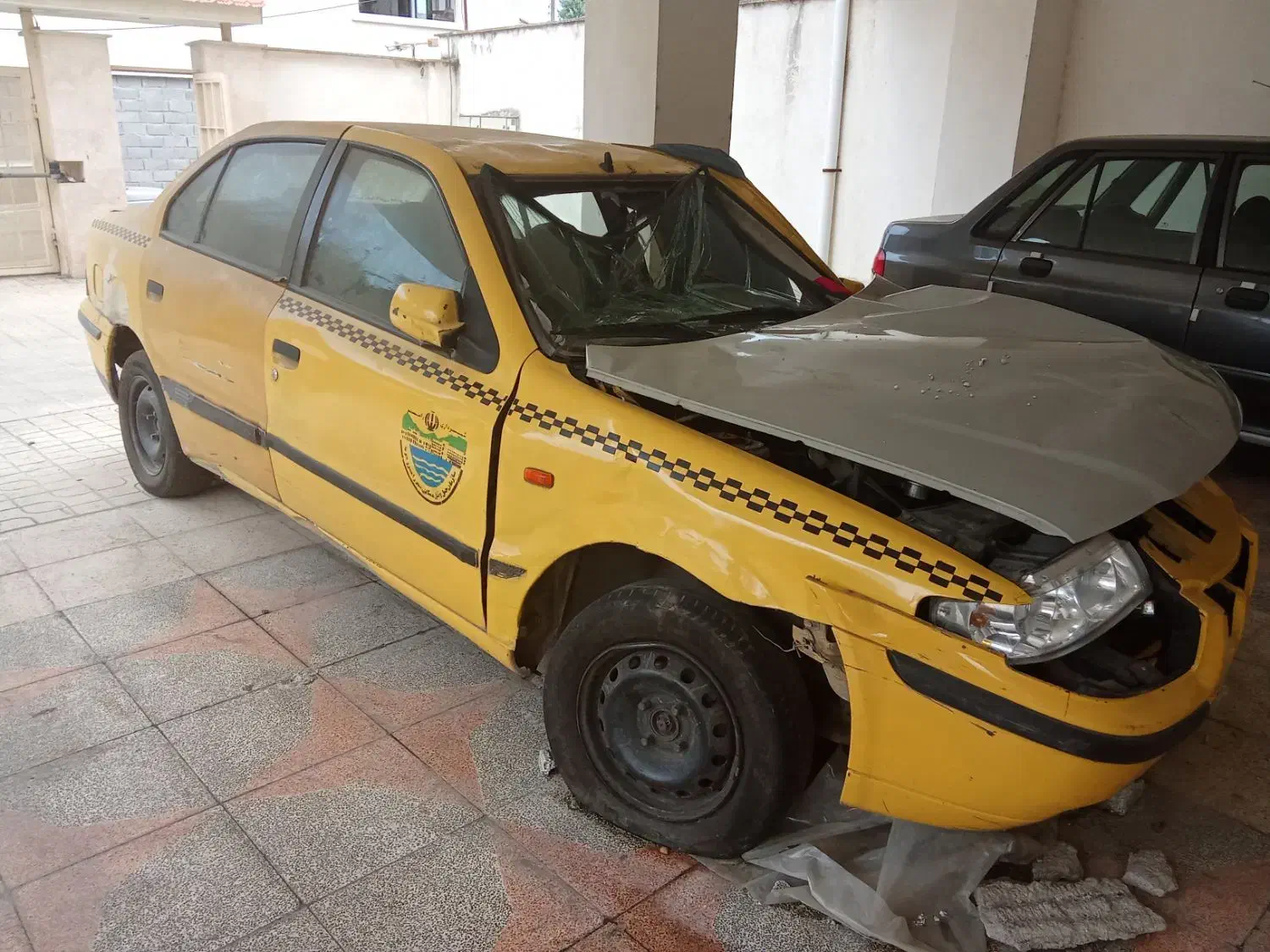 تاکسی مدل ۸۵ تصادفی فروش فوری|خودرو سواری و وانت|رامسر, |دیوار