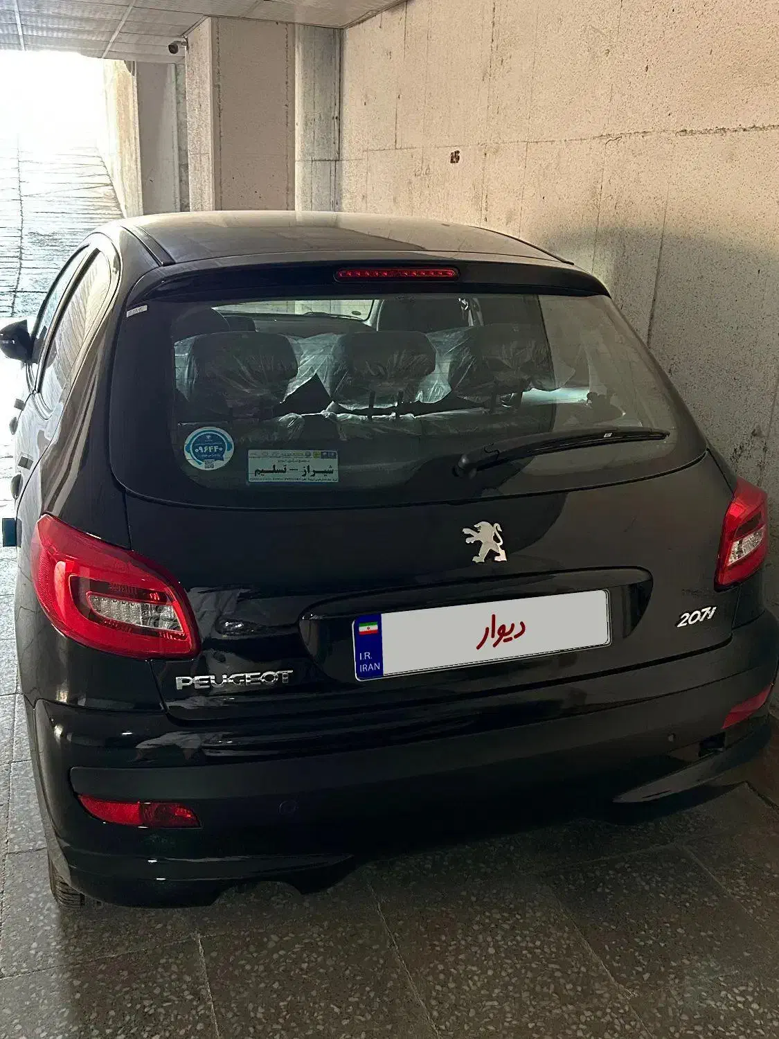 پژو ۲۰۷ سقف فلز صفر|خودرو سواری و وانت|شیراز, فرهنگ شهر|دیوار