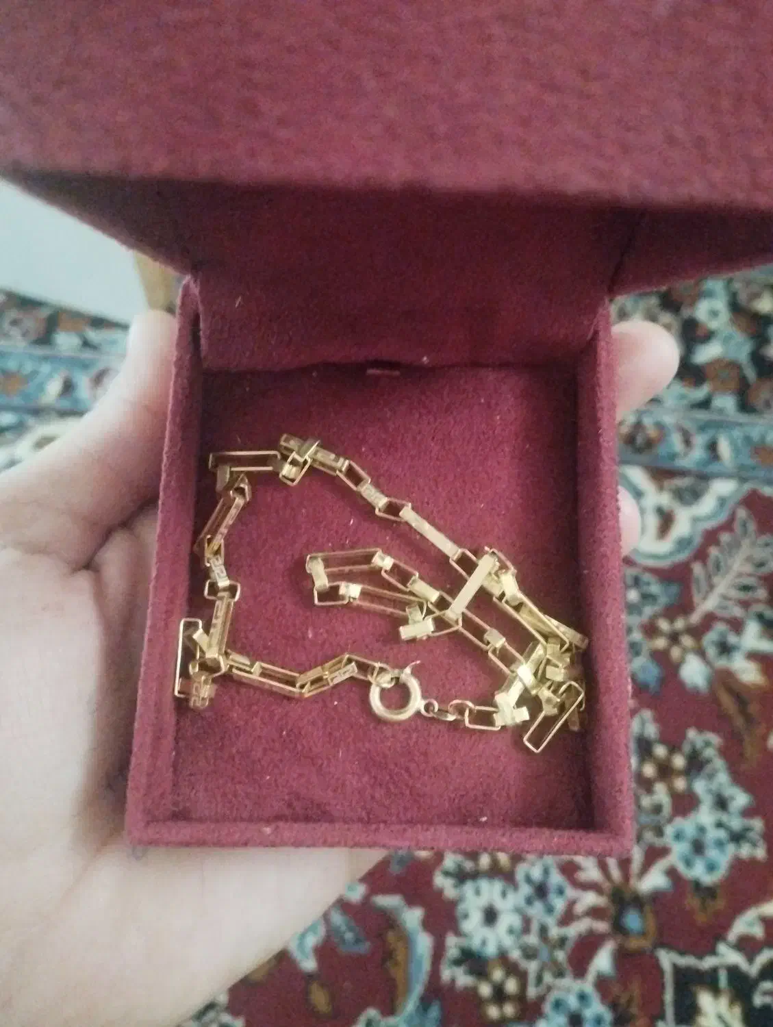 گردنبند طلا مردانه فقط 5 درصد بالایی قیمت تابلو|جواهرات|شیروان (خراسان), |دیوار