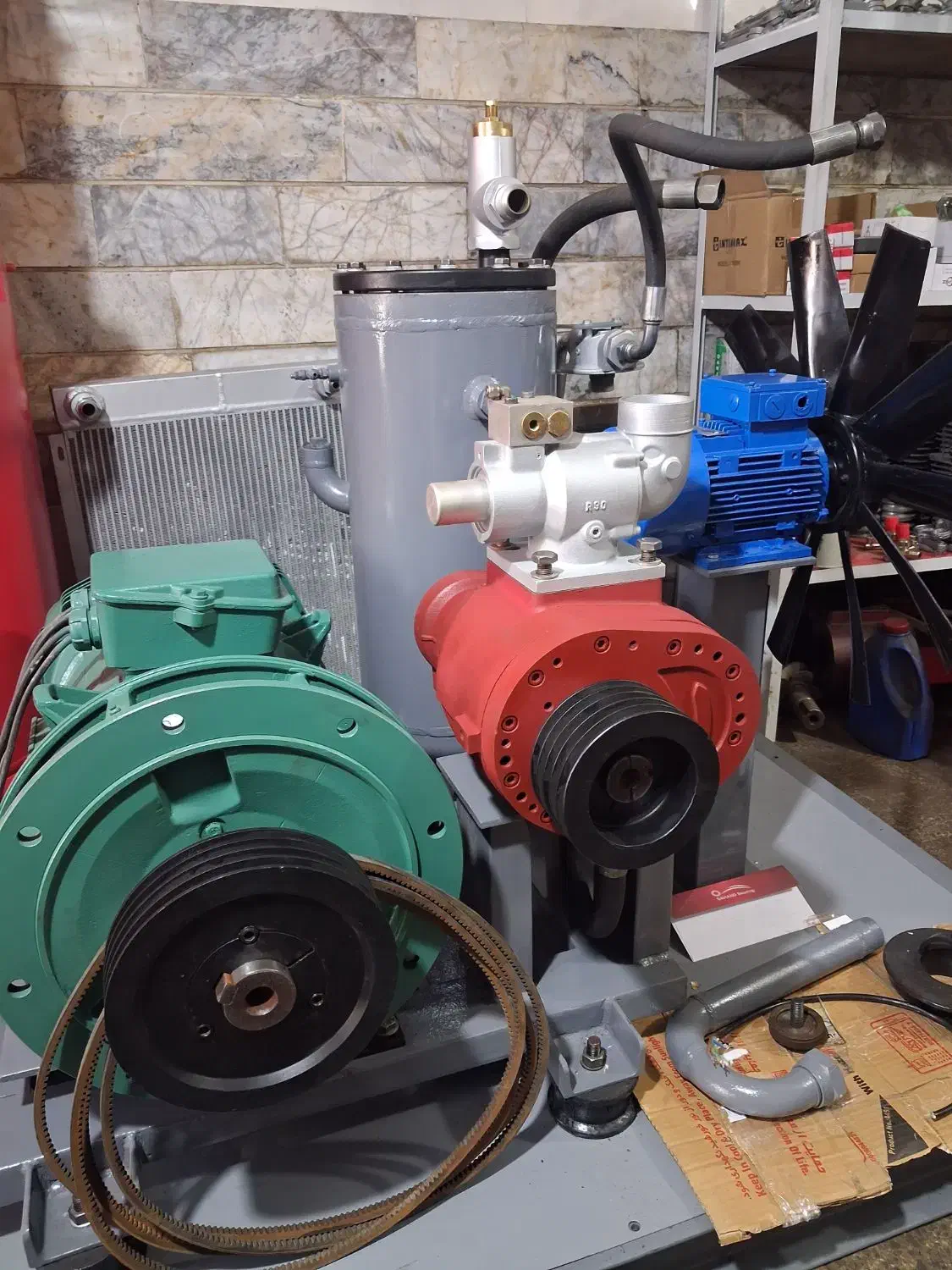 فروش کمپرسور ۷ مترمکعب ۵۵ کیلووات|ماشینآلات صنعتی|الوند, |دیوار