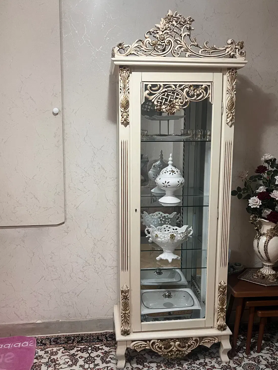 ویترین دکوری(بوفه)|بوفه، ویترین، کنسول|رشت, حمیدیان|دیوار