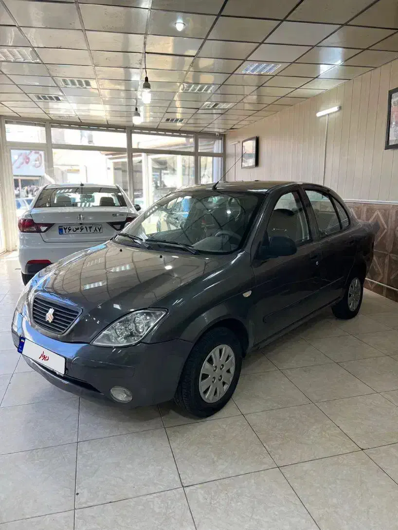 تیبا صندوقدار مدل ۱۳۹۰ دوگانه سوز|خودرو سواری و وانت|زنجان, |دیوار