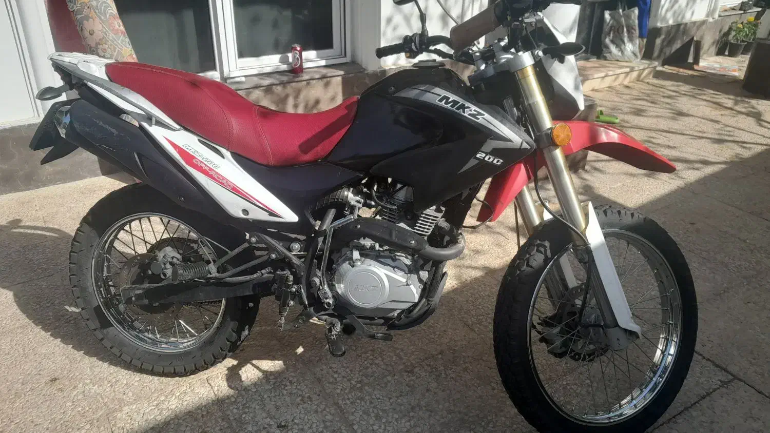 موتور تریل200 mkz (متین خودرو) مدل ۹۷|موتورسیکلت|فردیس, فردیس|دیوار