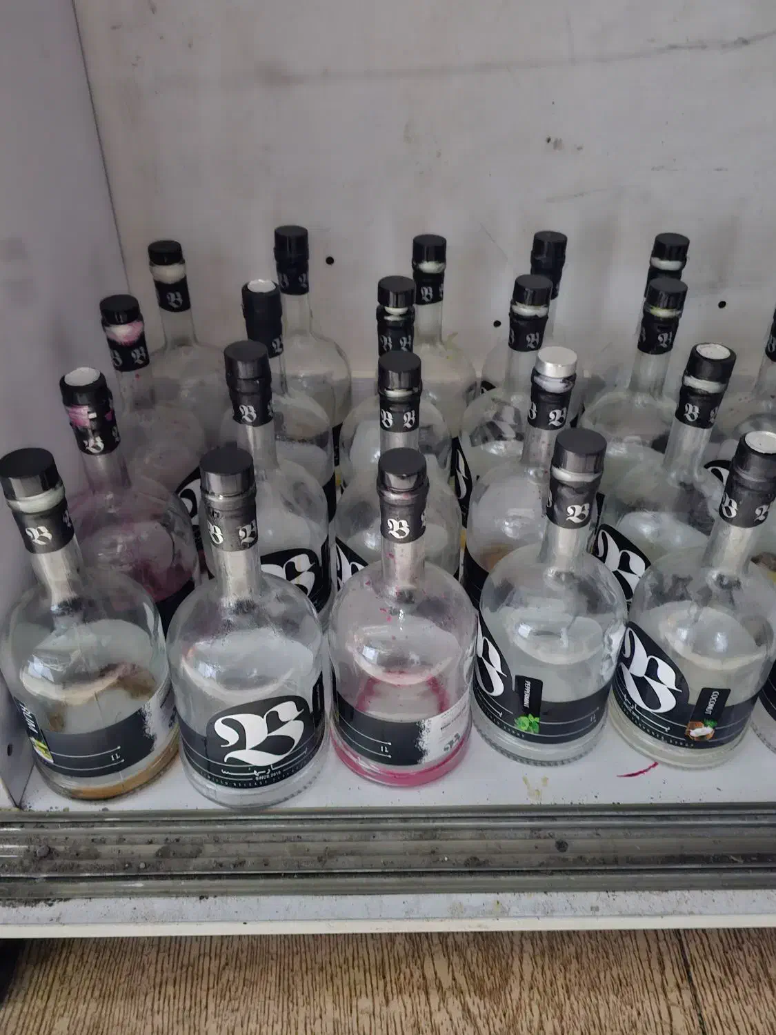 فروش شیشه سیروپ بارهس|ظروف نگهدارنده، پلاستیکی، یکبارمصرف|سیرجان, |دیوار