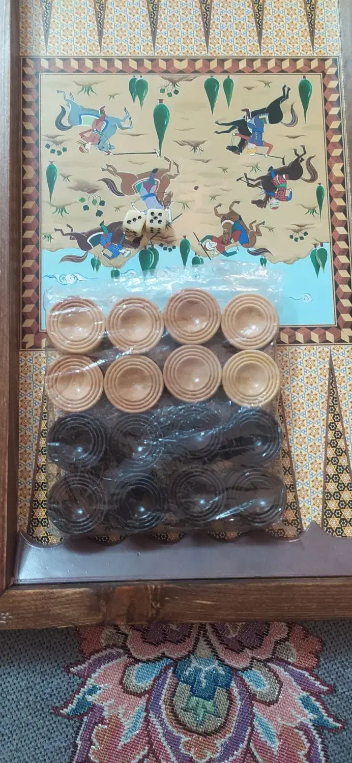 تخته نرد و شطرنج اصلی نو چوب گردو|کلکسیون و سرگرمی|تهران, اسفندیاری|دیوار