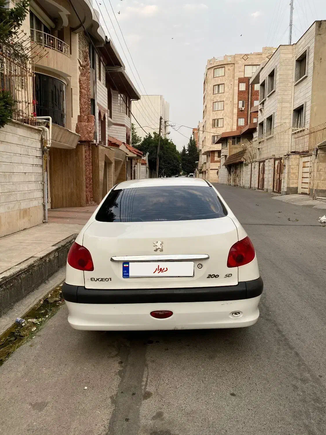 پژو ۲۰۶ sd|خودرو سواری و وانت|ساری, |دیوار