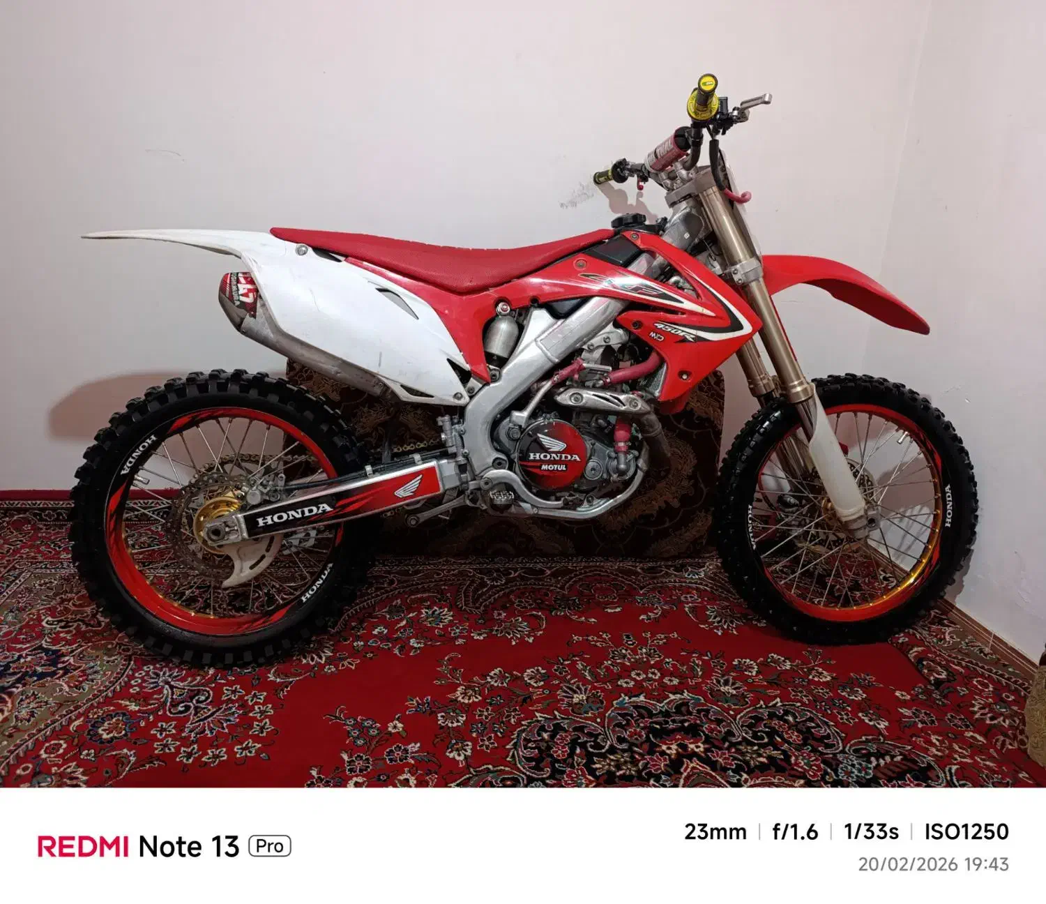 cb yz kx crf450|موتورسیکلت|مشکین‌دشت, |دیوار