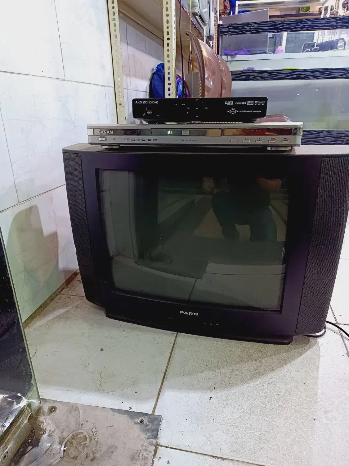 تلویزیون21+گیرنده دیجیتال+دستگاه dvd|تلویزیون و پروژکتور|گرگان, |دیوار
