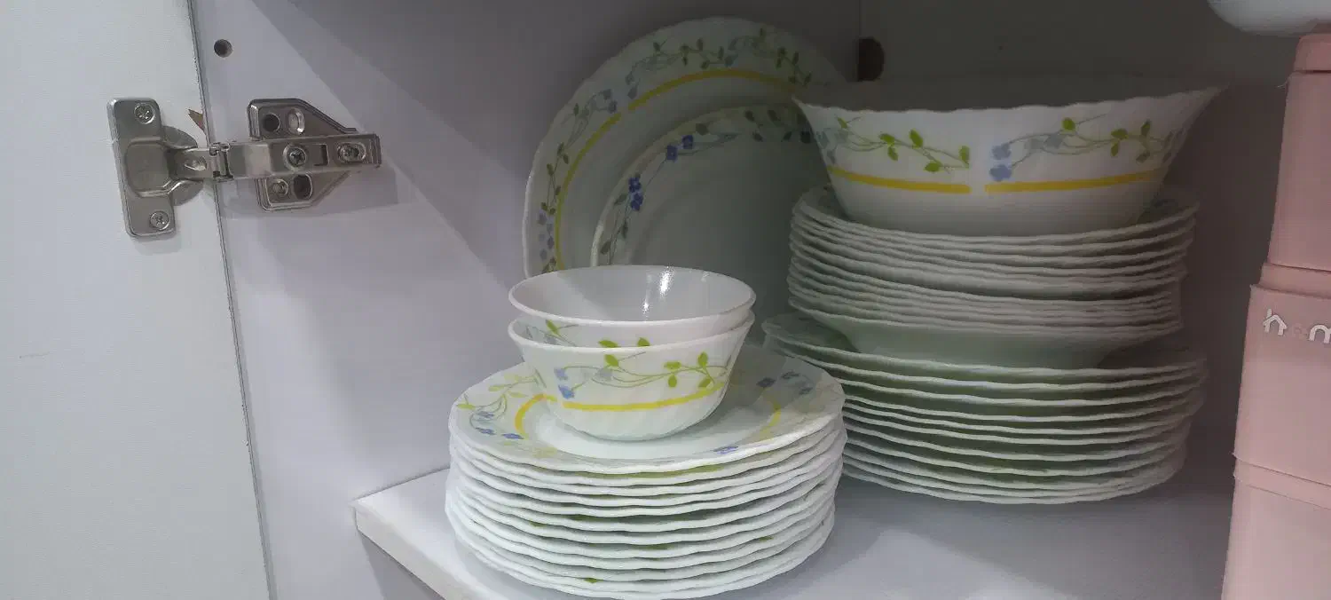 سرویس غذاخوری ۱۲ نفره پارس اپال|ظروف سرو و پذیرایی|چابهار, |دیوار