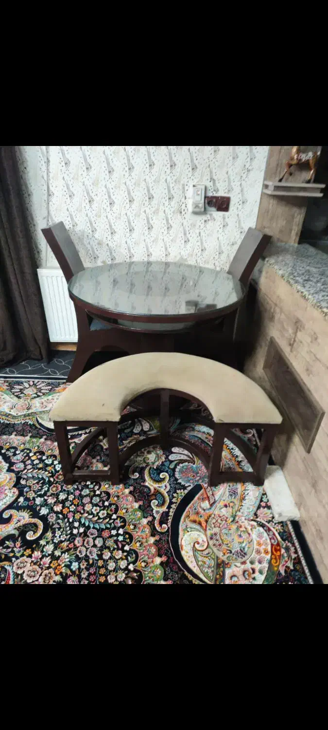 میز غذاخوری 4نفره|میز و صندلی غذاخوری|مرودشت, ولایت|دیوار