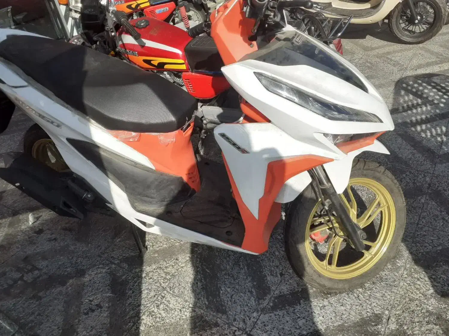 موتور طرح کلیک صفر|موتورسیکلت|تهران, شهرک یاس|دیوار