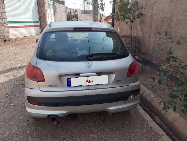 206تیپ 2|خودرو سواری و وانت|باسمنج, |دیوار