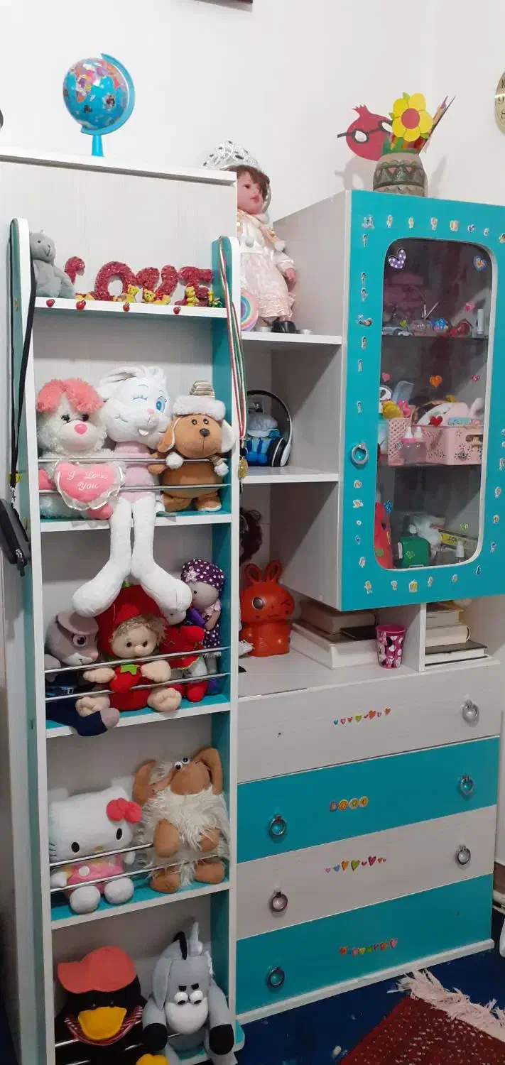 سرویس خواب کودک و نوجوان|تخت و سرویس خواب|شاهرود, |دیوار