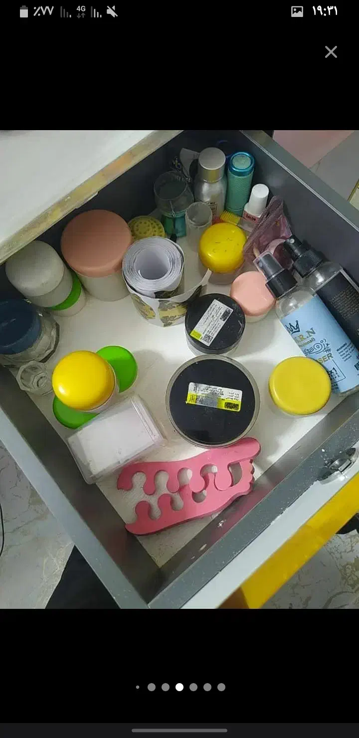 وسایل کاشت ناخون پودر و ژل|آرایشی، بهداشتی، درمانی|دزفول, |دیوار