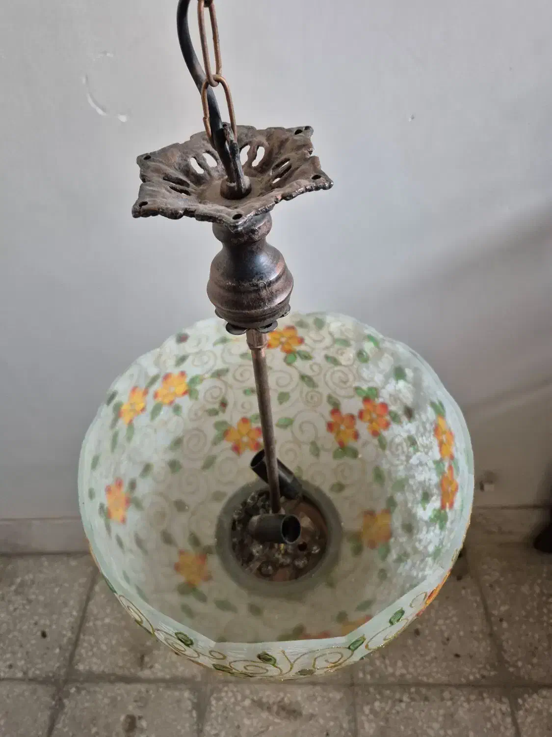 لوستر|لوستر و چراغ آویز|قم, نیروگاه|دیوار