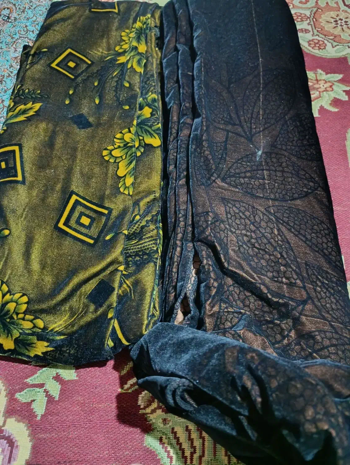 دوتا چادر مخمل نو|لباس|زابل, |دیوار