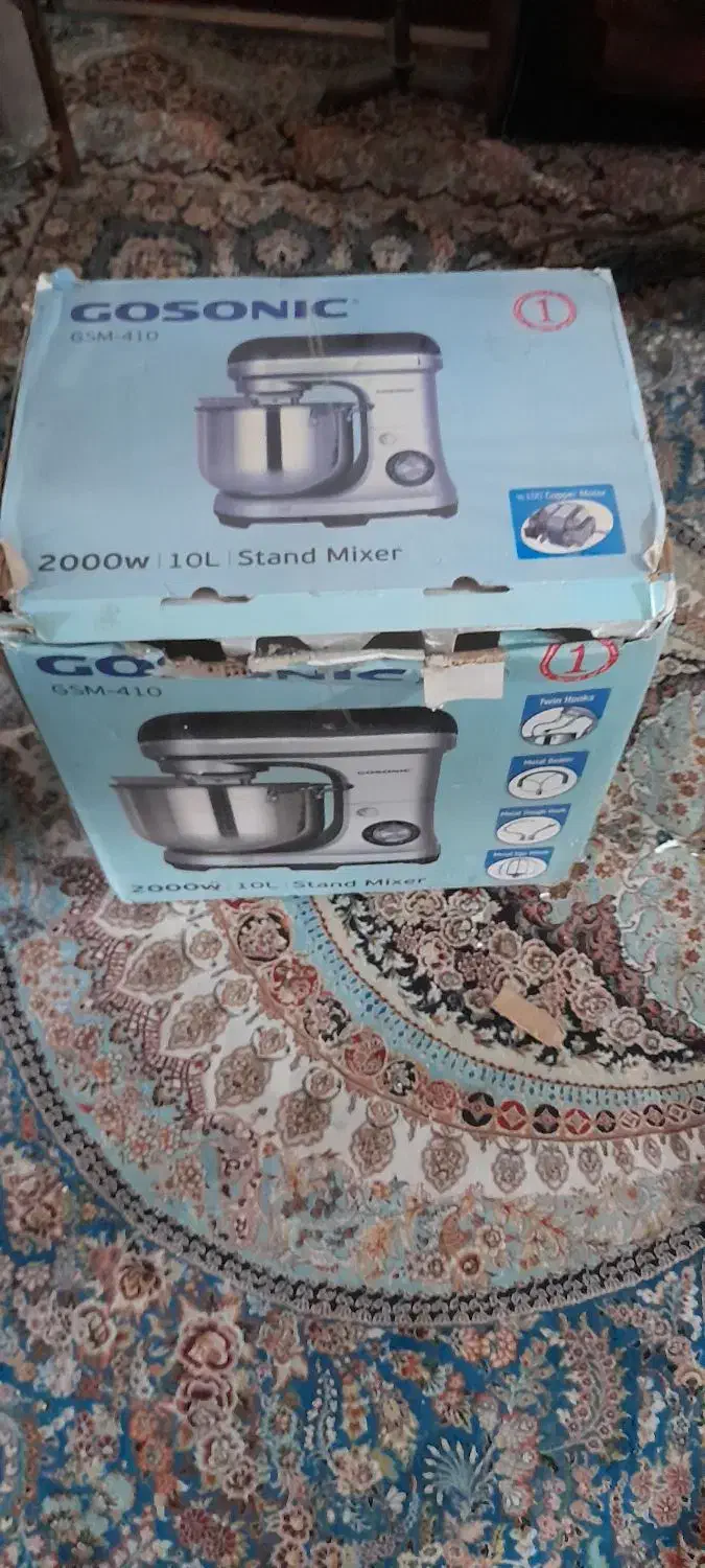 همزن نیمه صنعتی ۱۰ لیتری دوبازو گاسونیک اصل|کافیشاپ و رستوران|پردیس, فاز ۴|دیوار