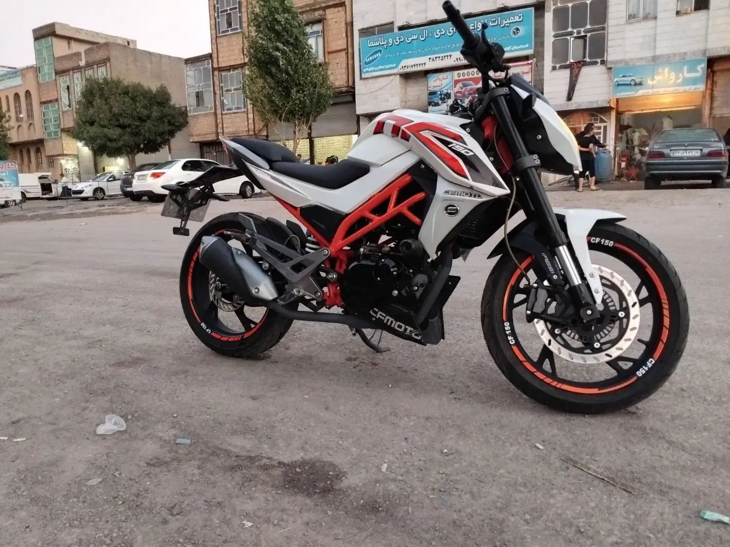 موتور cf150|موتورسیکلت|هرسین, |دیوار