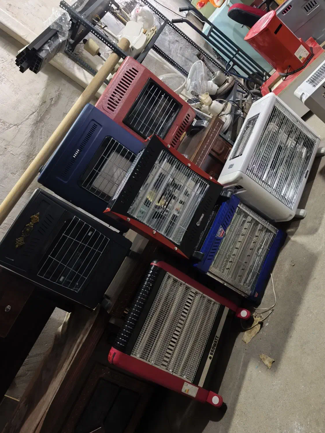 بخاری برقی و گازی|بخاری، هیتر، شومینه|بهبهان, |دیوار