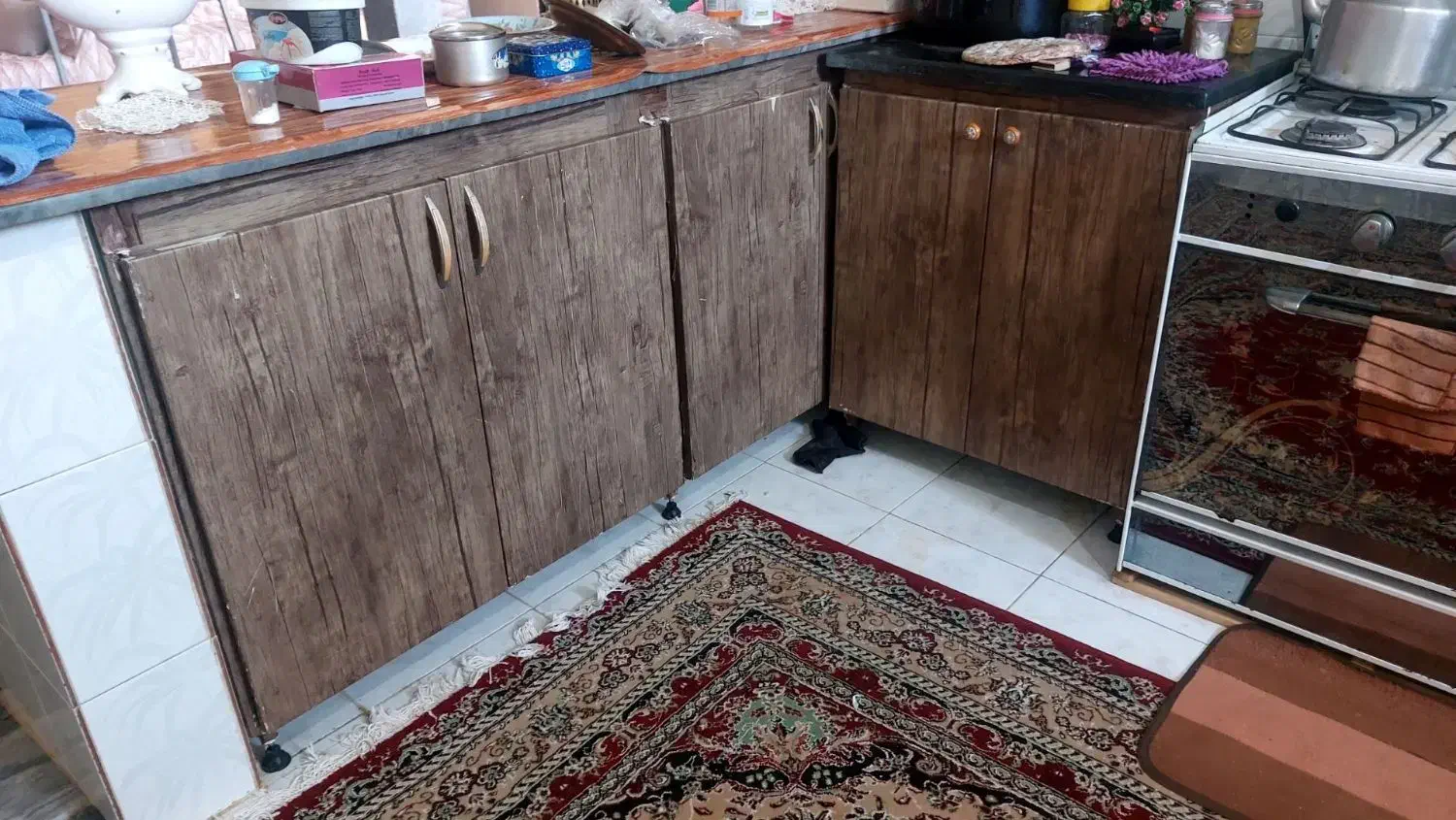 وسایل آشپزخانه پنچ تکه کابینت فلزی .هود.سینک.گاز|کافی‌شاپ و رستوران|جلفا, |دیوار