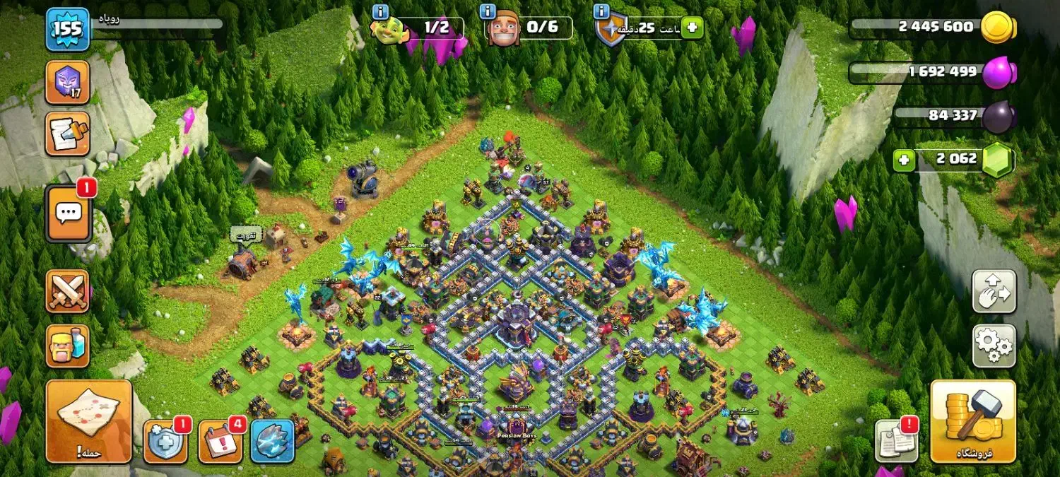 اکانت کلش آف سطح 15|کنسول، بازی ویدئویی و آنلاین|سنندج, |دیوار