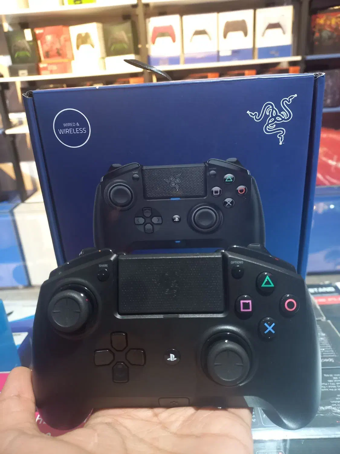 دسته حرفه ای ps4|کنسول، بازی ویدئویی و آنلاین|سمنان, |دیوار