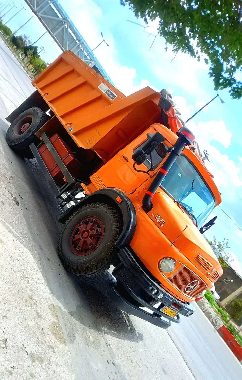 بنز تک کمپرسی|خودرو سنگین|زرندیه, |دیوار