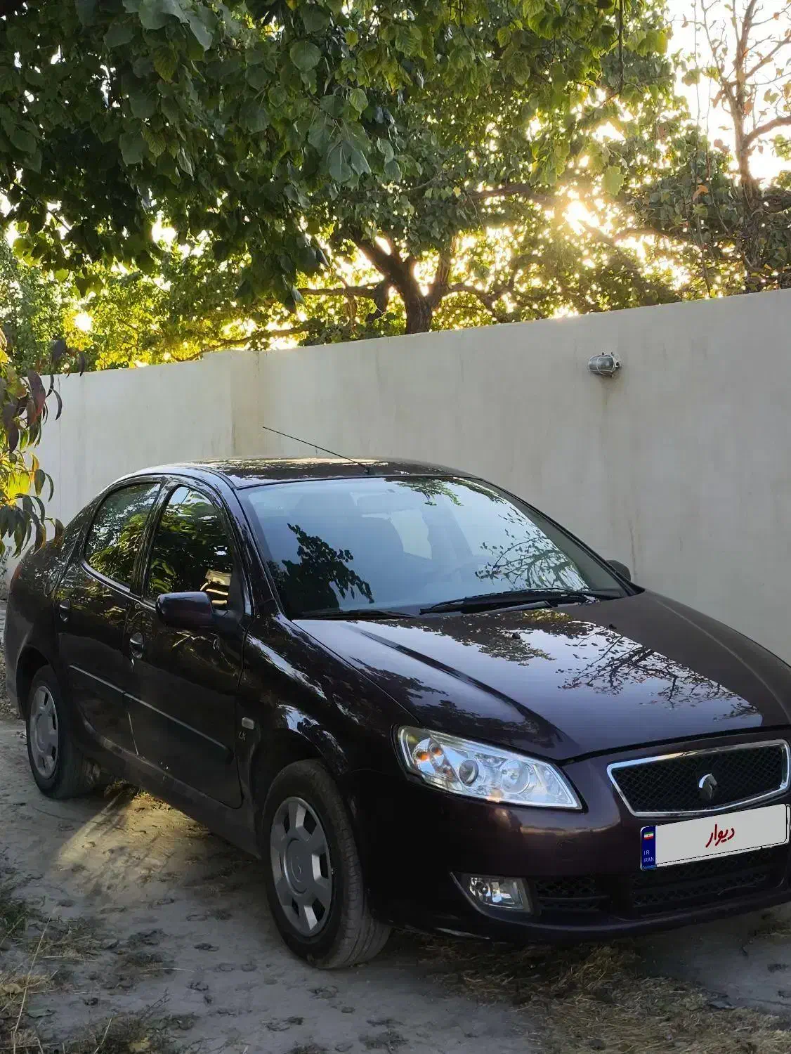 رانا LX مدل 96.رنگ خاص گیلاسی|خودرو سواری و وانت|ارومیه, |دیوار