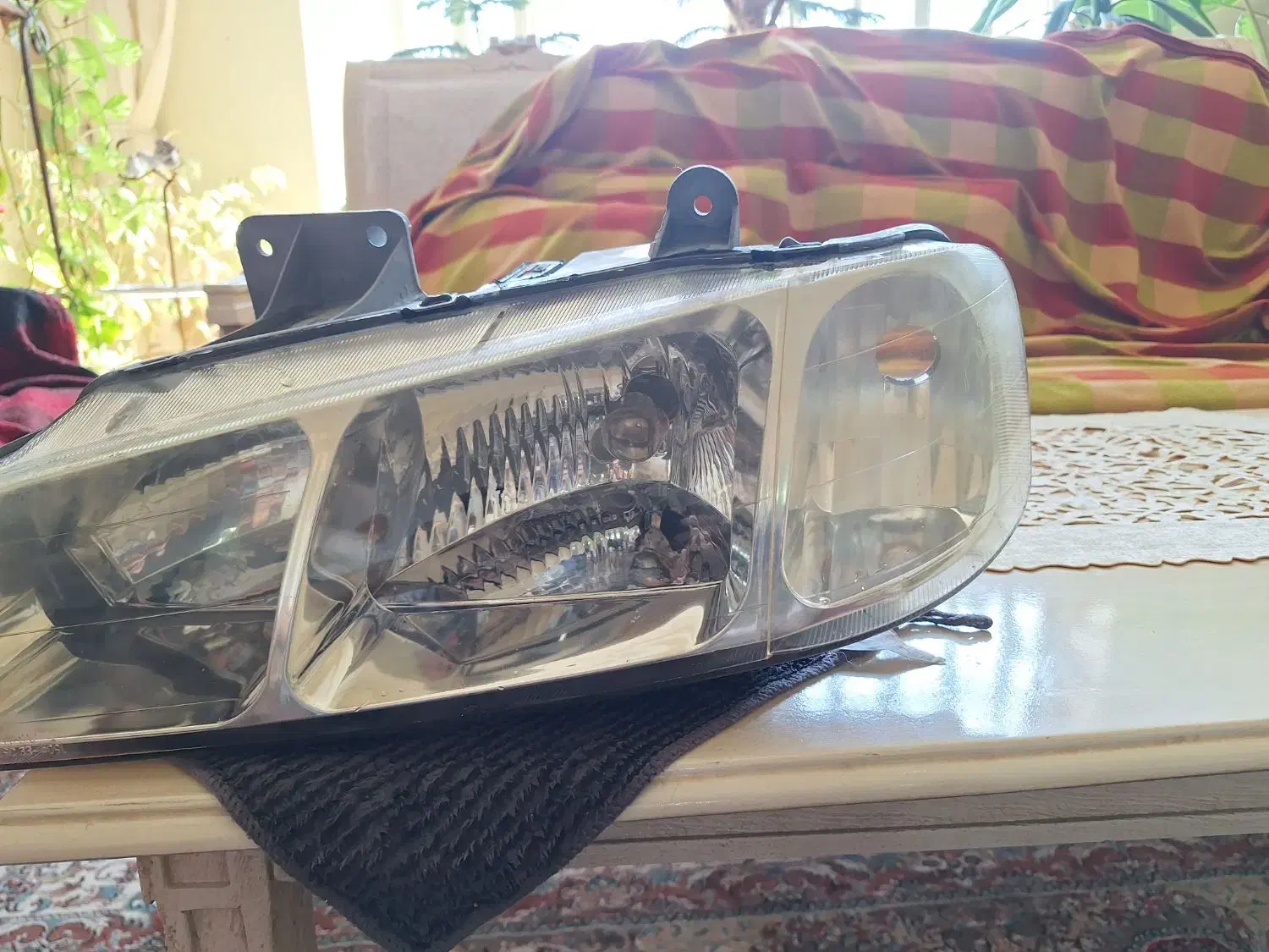 چراغ جلو سمت چپ(شوفر) اصلی فابریکی ماشین|قطعات یدکی و لوازم جانبی|فسا, |دیوار