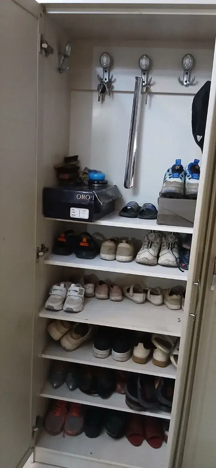 جاکفشی در حد نو|جاکفشی، کمد، دراور|فردیس, منظریه|دیوار