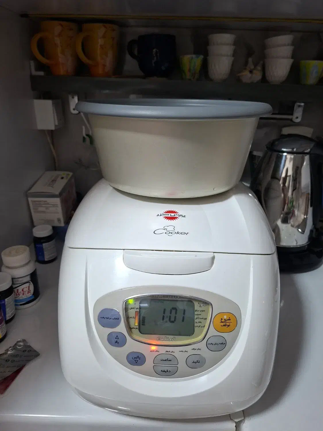 مولتی کوکر پارس خزر|سایر لوازم برقی|مرودشت, بیست متری بیمارستان|دیوار