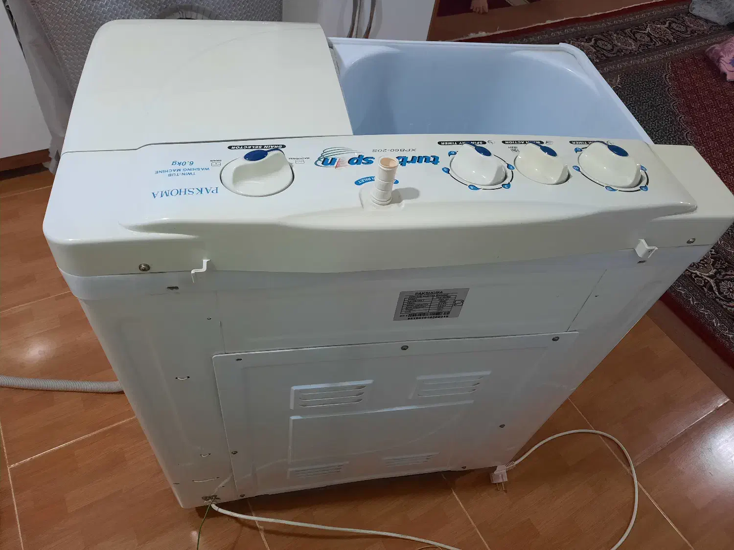 لباسشویی دوقلو پاک شوما|ماشین لباسشویی و خشککن لباس|بهار, |دیوار