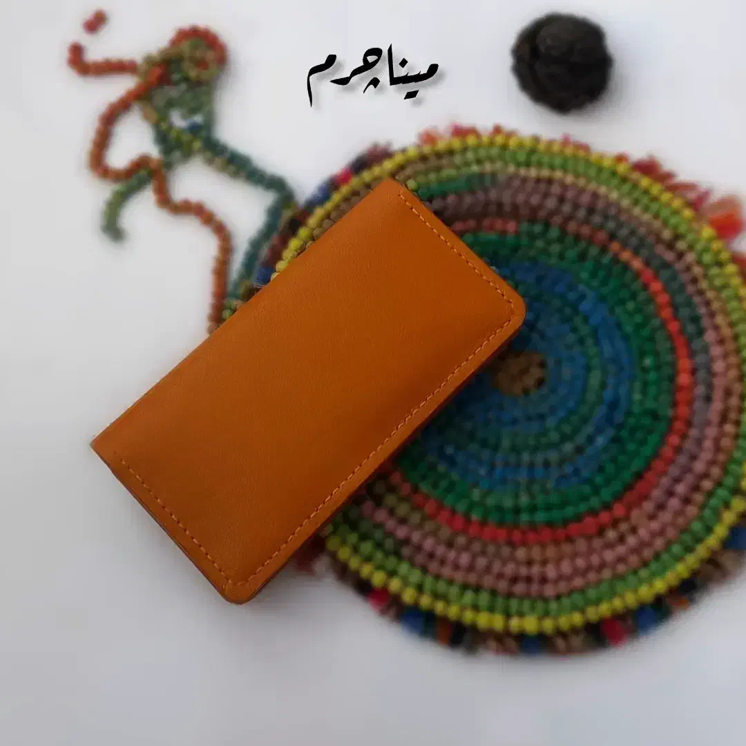 کیف پول وموبایل چرم طبیعی درجه یک|کیف، کفش، کمربند|ارسنجان, |دیوار