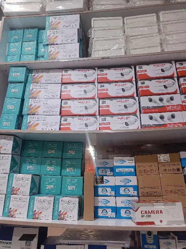 پک دو دوربین آی پی .دارای هوش مصنوعی. فروش ویژه|دوربین مداربسته|قم, گذر قلعه|دیوار